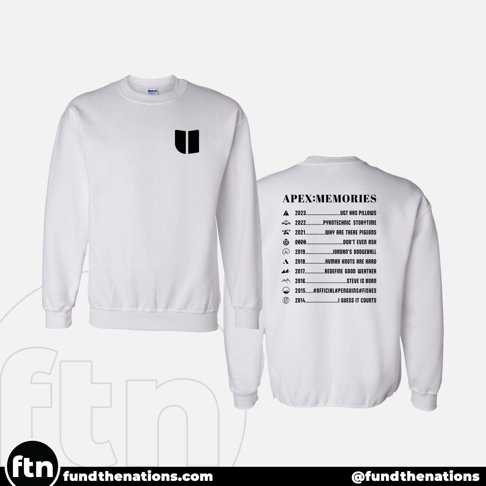 LIMITED APEX Memories Crewneck